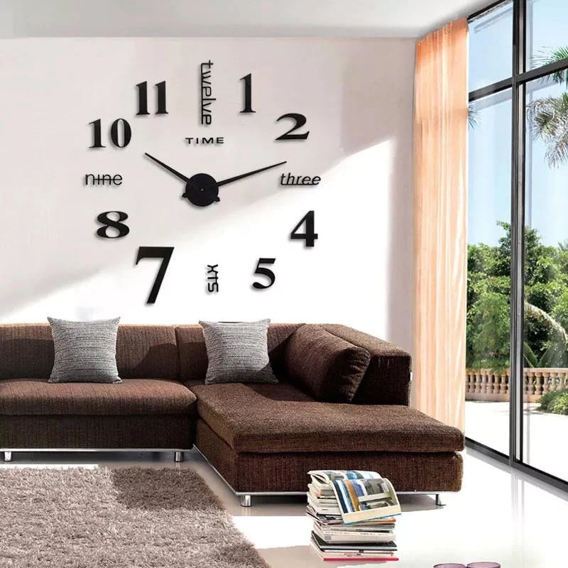 š„Hot Sale 49% OFFšDIY Modern Punch Free Wall Clock