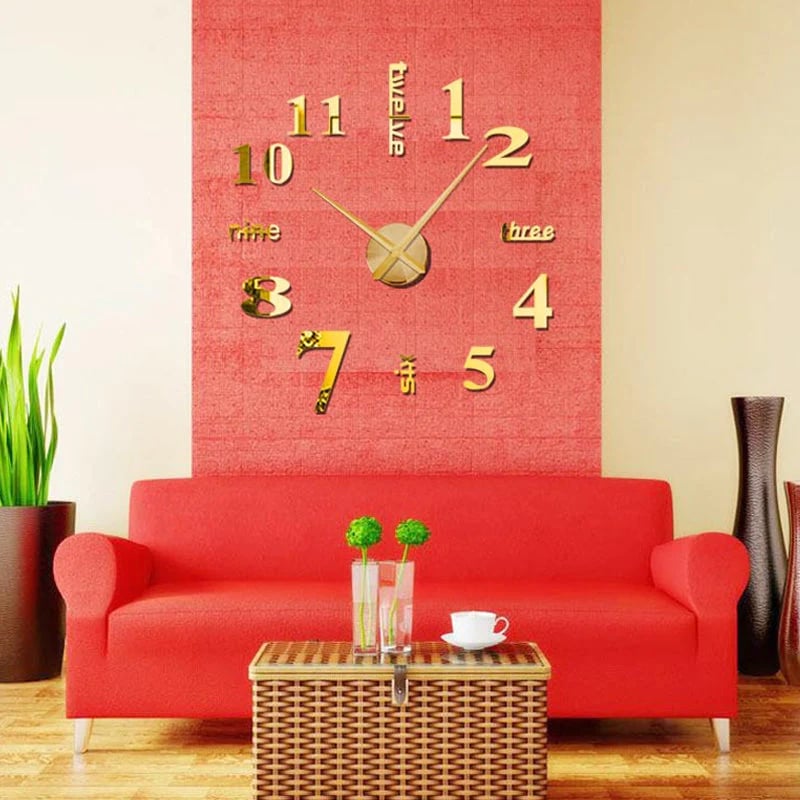 š„Hot Sale 49% OFFšDIY Modern Punch Free Wall Clock