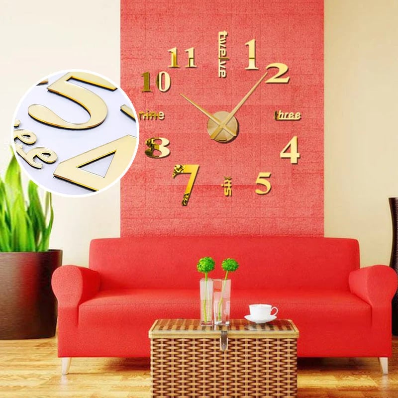š„Hot Sale 49% OFFšDIY Modern Punch Free Wall Clock